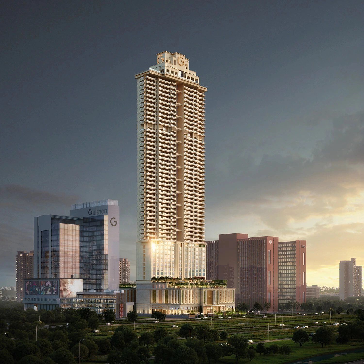 Gulshan Taj Skyscape - View 1